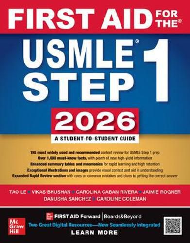 Cover image for First Aid for the USMLE Step 1 2026