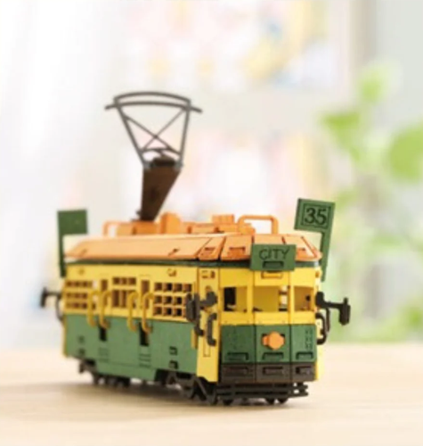 Cover image for Traveller's Craft Melbourne Tram Making Kit