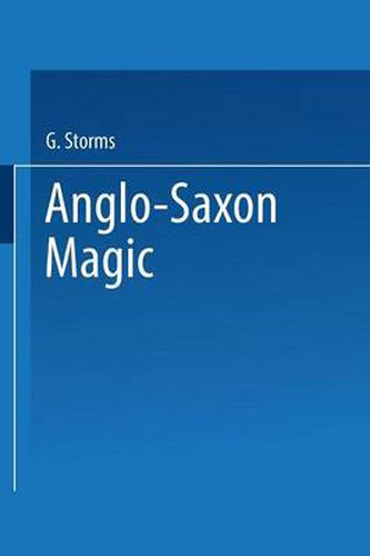 Cover image for Anglo-Saxon Magic