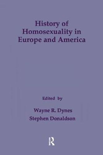 History of Homosexuality in Europe & America