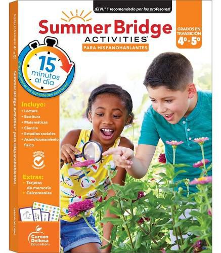 Cover image for Summer Bridge Activities Spanish 4-5, Grades 4 - 5