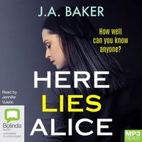 Cover image for Here Lies Alice