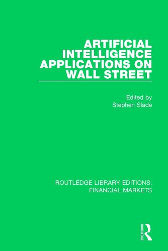 Cover image for Artificial Intelligence Applications on Wall Street