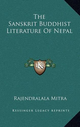 Cover image for The Sanskrit Buddhist Literature of Nepal