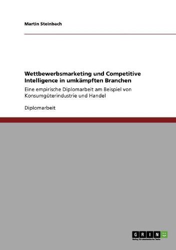 Cover image for Wettbewerbsmarketing Und Competitive Intelligence in Umkampften Branchen