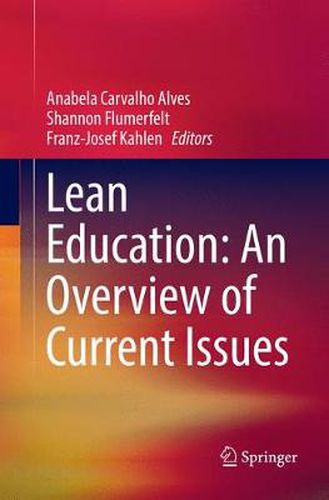 Cover image for Lean Education: An Overview of Current Issues