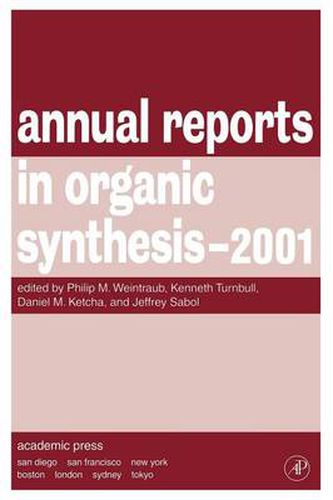 Cover image for Annual Reports in Organic Synthesis 2001