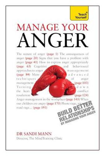 Cover image for Manage Your Anger: Teach Yourself