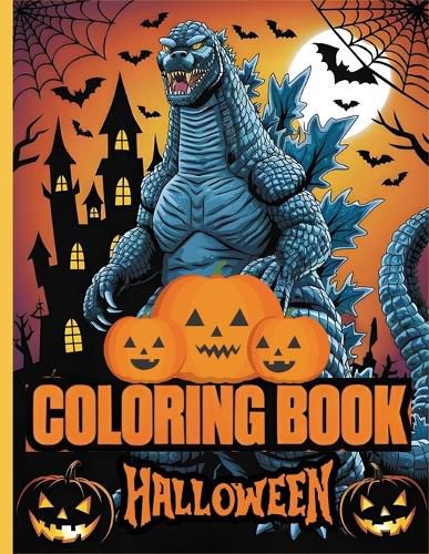 Cover image for Godzilla Coloring Book