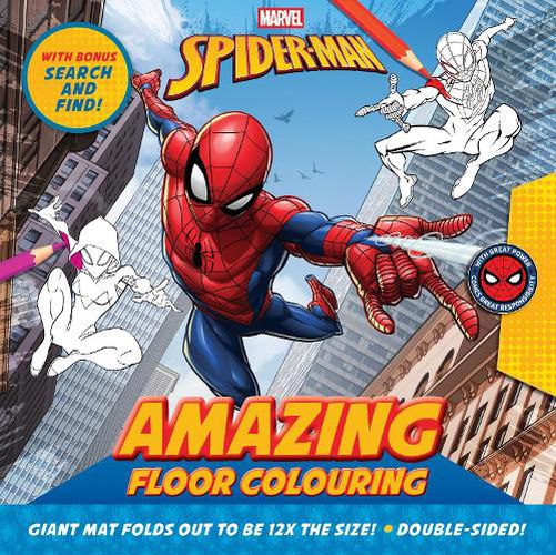 Cover image for Spider-Man: Amazing Floor Colouring (Marvel)