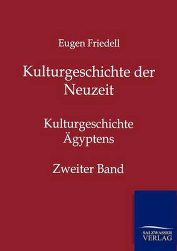 Cover image for Kulturgeschichte der Neuzeit