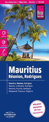 Cover image for Mauritius, Reunion, Rodrigues (1:90.000)