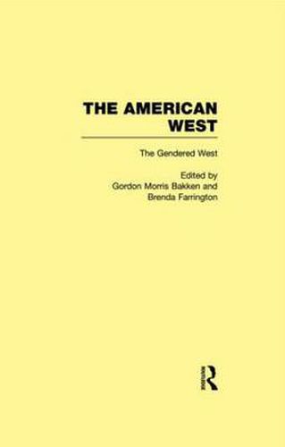 Cover image for The Gendered West: The American West