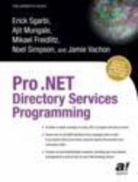 Cover image for Pro .NET Directory Services Programming