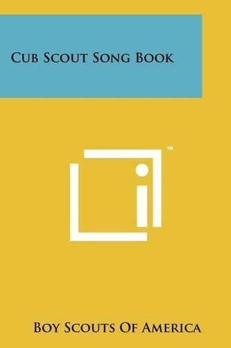 Cover image for Cub Scout Song Book