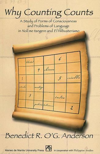 Cover image for Why Counting Counts: A Study of Forms of Consciousness and Problems of Language in   Noli Me Tangere   and   El Filibusterismo