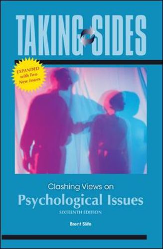 Cover image for Taking Sides: Clashing Views on Psychological Issues, Expanded