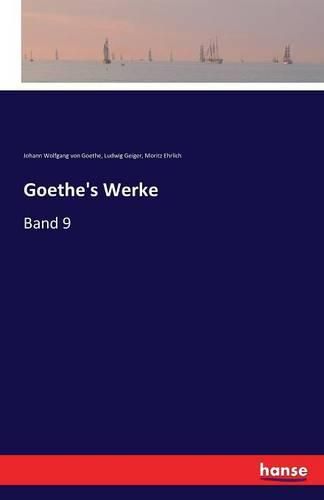 Cover image for Goethe's Werke: Band 9