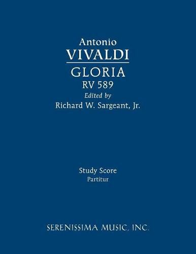 Cover image for Gloria, RV 589: Study score