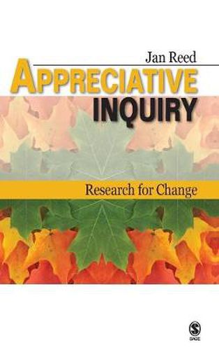 Cover image for Appreciative Inquiry: Research for Change
