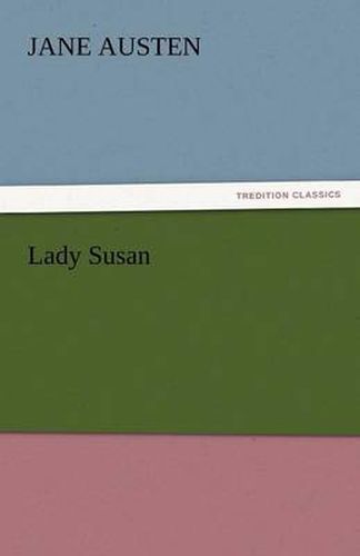 Cover image for Lady Susan