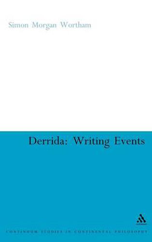 Cover image for Derrida: Writing Events