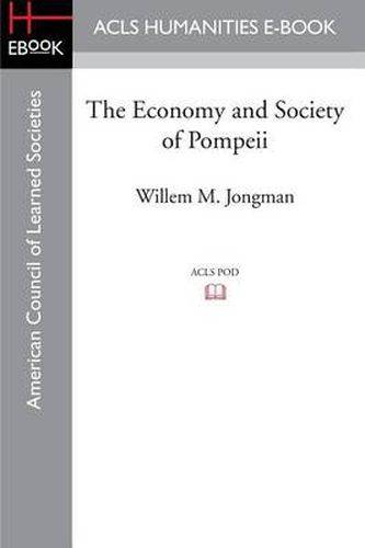 Cover image for The Economy and Society of Pompeii