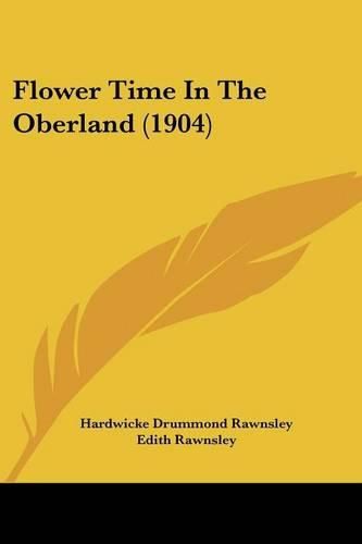 Cover image for Flower Time in the Oberland (1904)