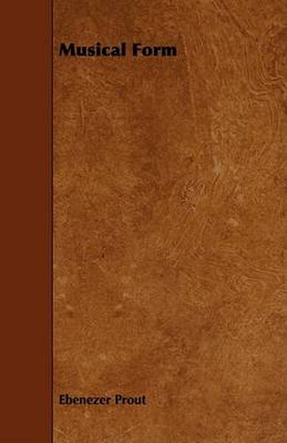 Cover image for Musical Form