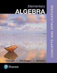 Cover image for Elementary Algebra: Concepts and Applications
