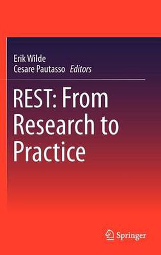 Cover image for REST: From Research to Practice