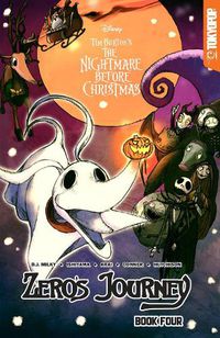 Cover image for Disney Manga: Tim Burton's The Nightmare Before Christmas - Zero's Journey Graphic Novel, Book 4