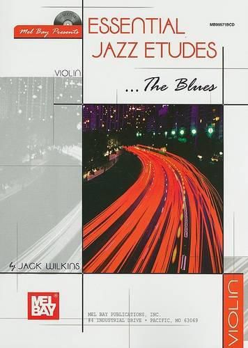 Cover image for Essential Jazz Etudes..The Blues - Violin