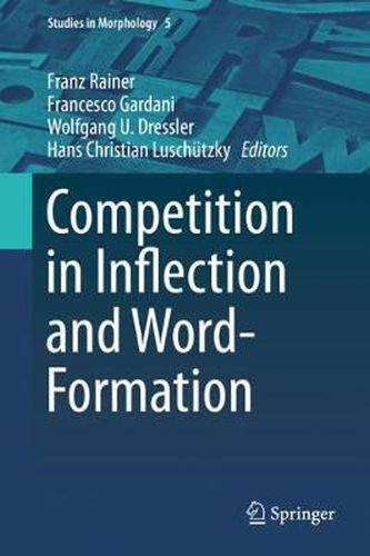Cover image for Competition in Inflection and Word-Formation