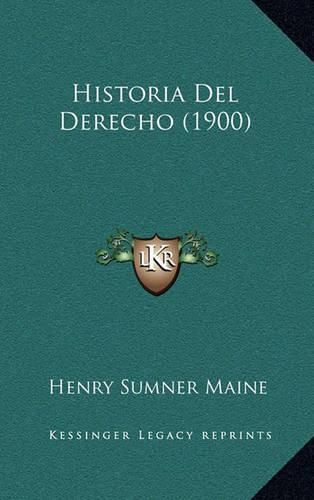 Historia del Derecho (1900)