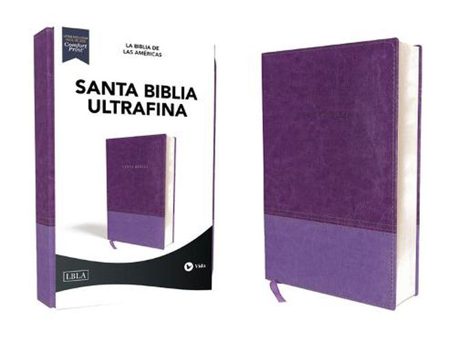 Cover image for Lbla Santa Biblia Ultrafina, Leathersoft, Lavanda