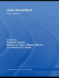 Cover image for Jean Baudrillard: Fatal Theories