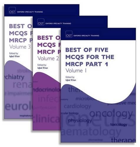 Cover image for Best of Five MCQs for the MRCP Part 1 Pack