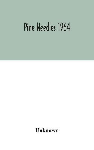 Cover image for Pine Needles 1964