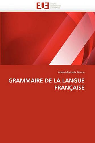 Cover image for Grammaire de La Langue Fran Aise