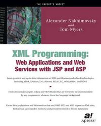 Cover image for XML Programming: Web Applications and Web Services With JSP and ASP