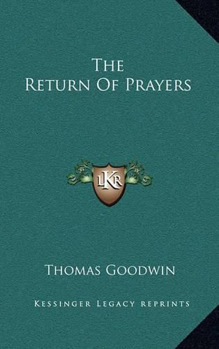 Cover image for The Return of Prayers