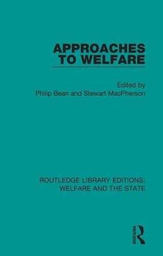 Cover image for Approaches to Welfare