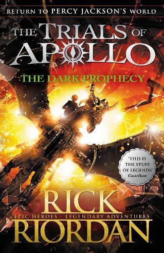 Cover image for The Dark Prophecy (The Trials of Apollo Book 2)