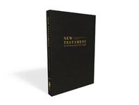 Cover image for NIV, New Testament with Psalms and Proverbs, Pocket-Sized, Paperback, Black, Comfort Print