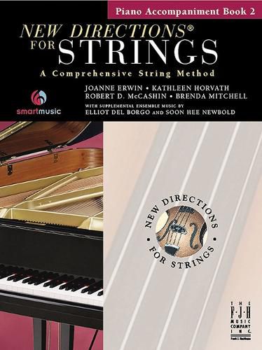 Cover image for New Directions(r) for Strings, Piano Accompaniment Book 2