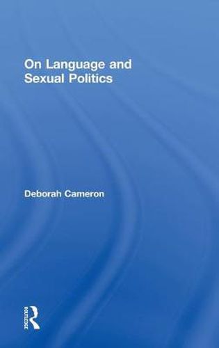Cover image for On Language and Sexual Politics