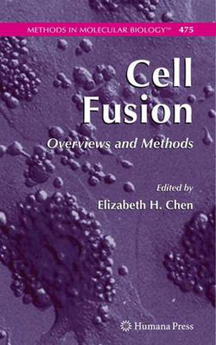 Cover image for Cell Fusion: Overviews and Methods