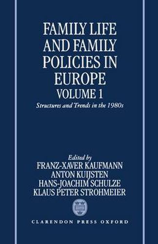 Cover image for Family Life and Family Policies in Europe