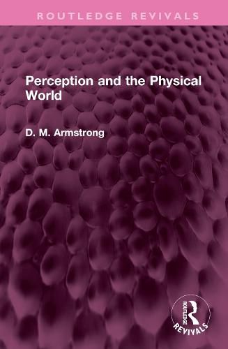 Cover image for Perception and the Physical World